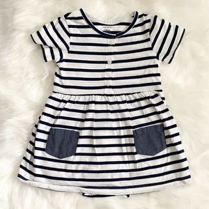 Carter’s Nautical Stripe Baby Girl Onsie Dress
